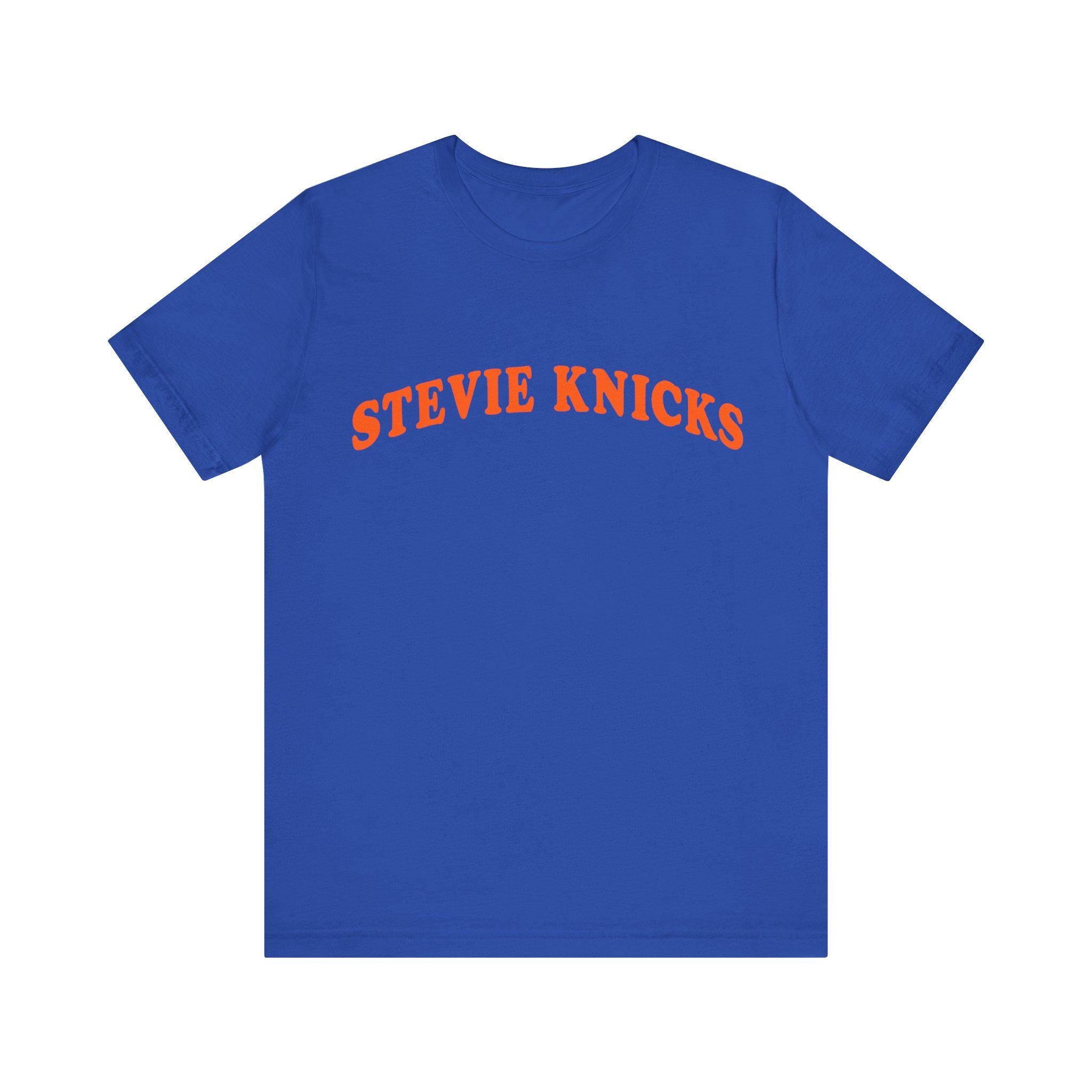Stevie Knicks Shirt, Basketball Fan Tee, Music Inspired Graphic T-Shirt, Sports Fan Shirt, Unisex Fit