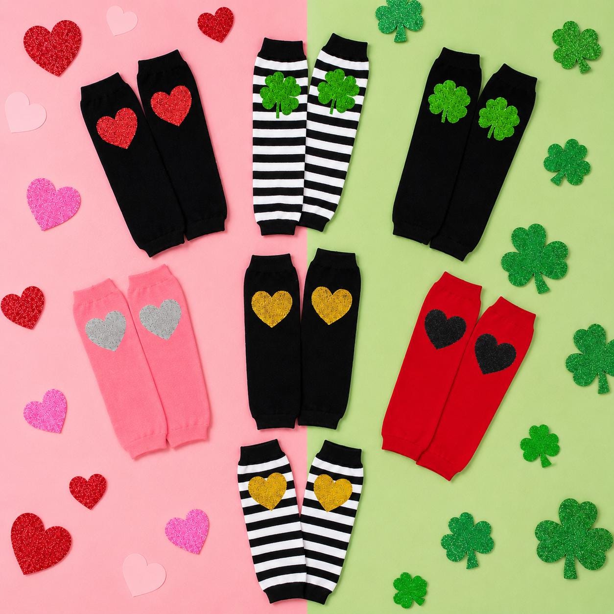 Girls Leg Warmers | Toddler Leg Warmers | Valentine's Day Leg Warmers | St. Patrick's Day Leg Warmers | Leg Warmers