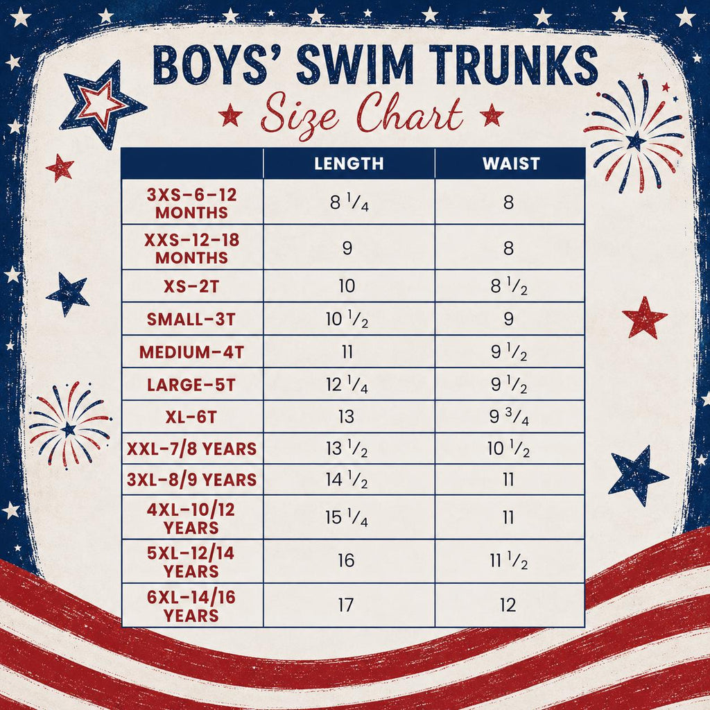 Abstract American Flag Family Swimsuits, Matching Family Swimwear, Patriotic Red White Blue Swimsuits, 4th of July Beach Outfits