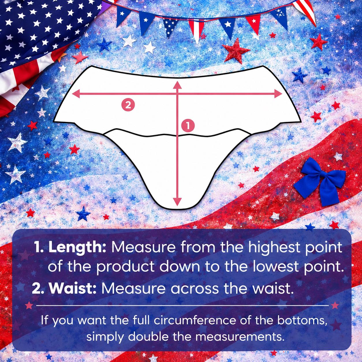 Mommy and Me 4th of July Bikini Set, Red White Blue Striped Swimsuit, USA Stars and Stripes Matching Mom Daughter Swimwear