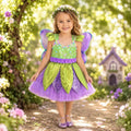 Girls Butterfly Fairy Costume, Toddler Fairy Princess Dress, 3 Piece Halloween Costume, Butterfly Wings Outfit, Dress Up Set