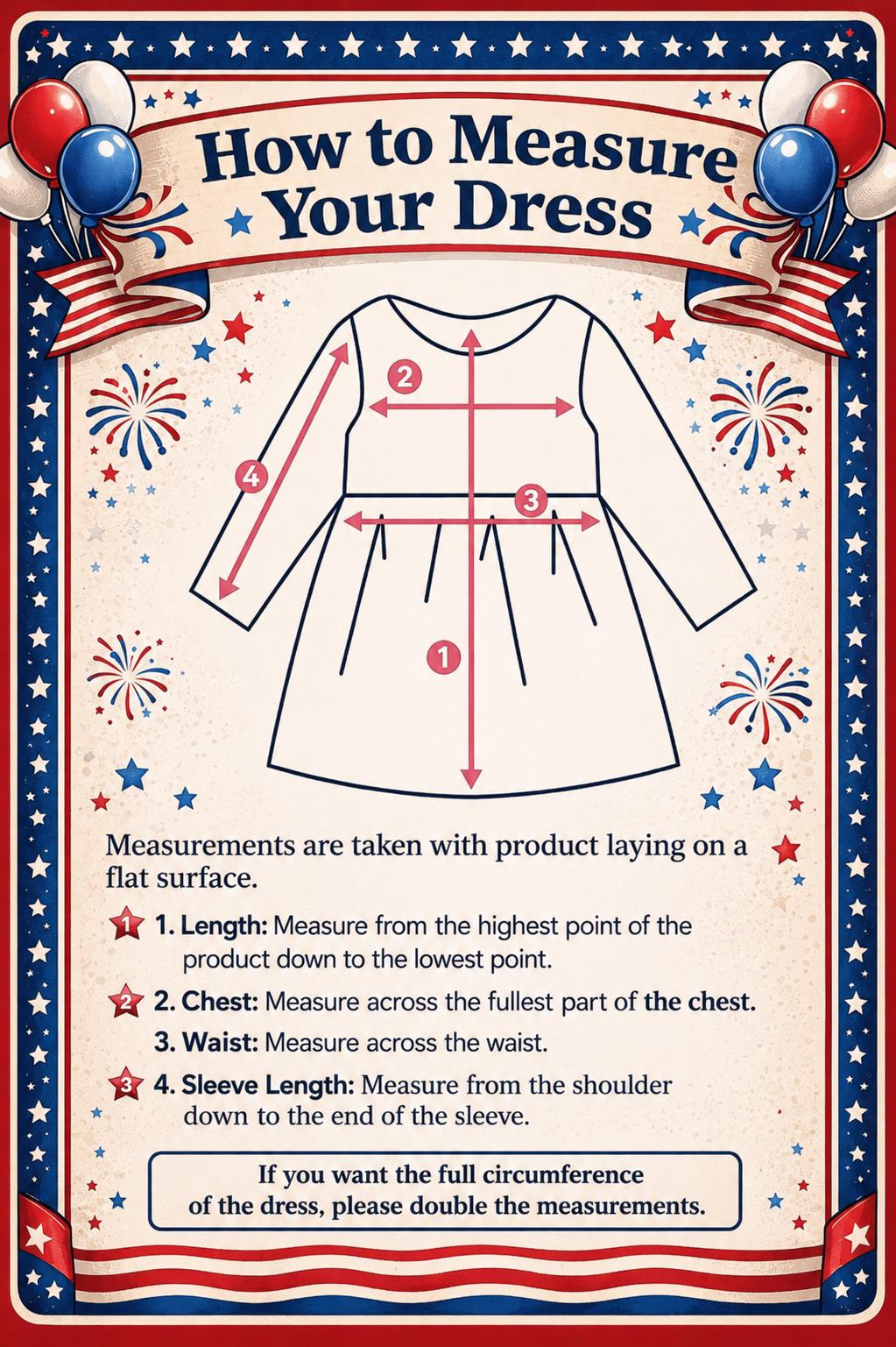 Mom & Me Patriotic Red White And Blue Bow Dress – 4th of July And Memorial Day Matching Outfits