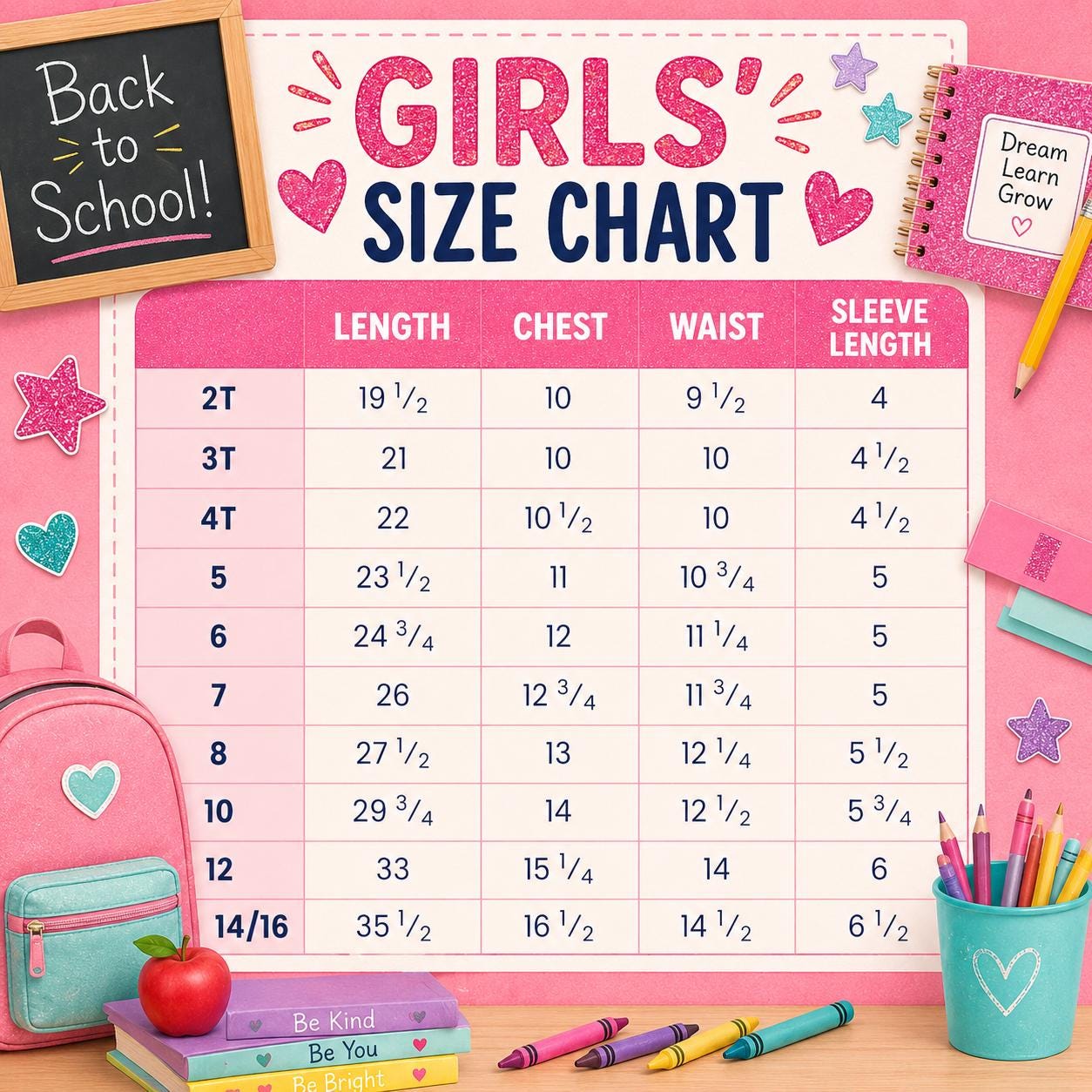 Mom & Me Pink Glitter Crayon Dress | Teacher Dress | Back to School Outfit | First Day of School Dress | Mommy And Me Matching | Preschool