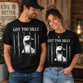 Got Too Silly Goose Shirt, Funny Goose Graphic Tee, Goose Jail T-Shirt, Meme Shirt, Unisex Fit Graphic Tee, Funny Animal Shirt