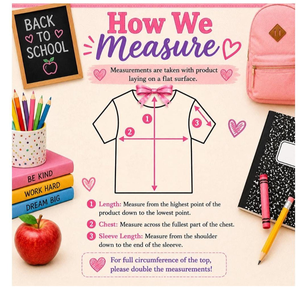 Pre-K–5th Grade Pencil Suspender Skirt Set | First Day of School Outfit | Back to School Girls Outfit | Kindergarten Outfit